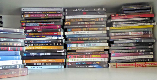 Musik dvd rock metal pop - rock, jazz
